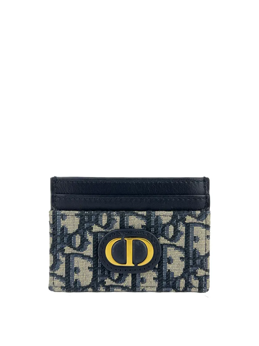 Porta Cartões Christian Dior 30 Montaigne Freesia Azul - CIUU219