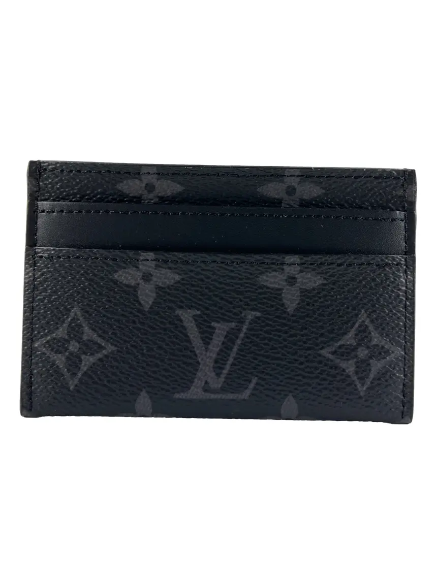 Porta Cartões Louis Vuitton Duplo Monogram Eclipse - DFPN1