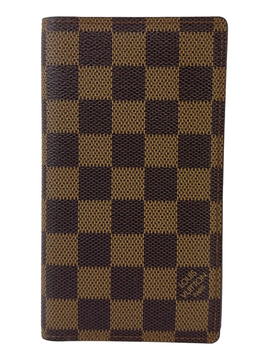 Porta Passaporte Louis Vuitton Damier Ebene Vintage - QCU37
