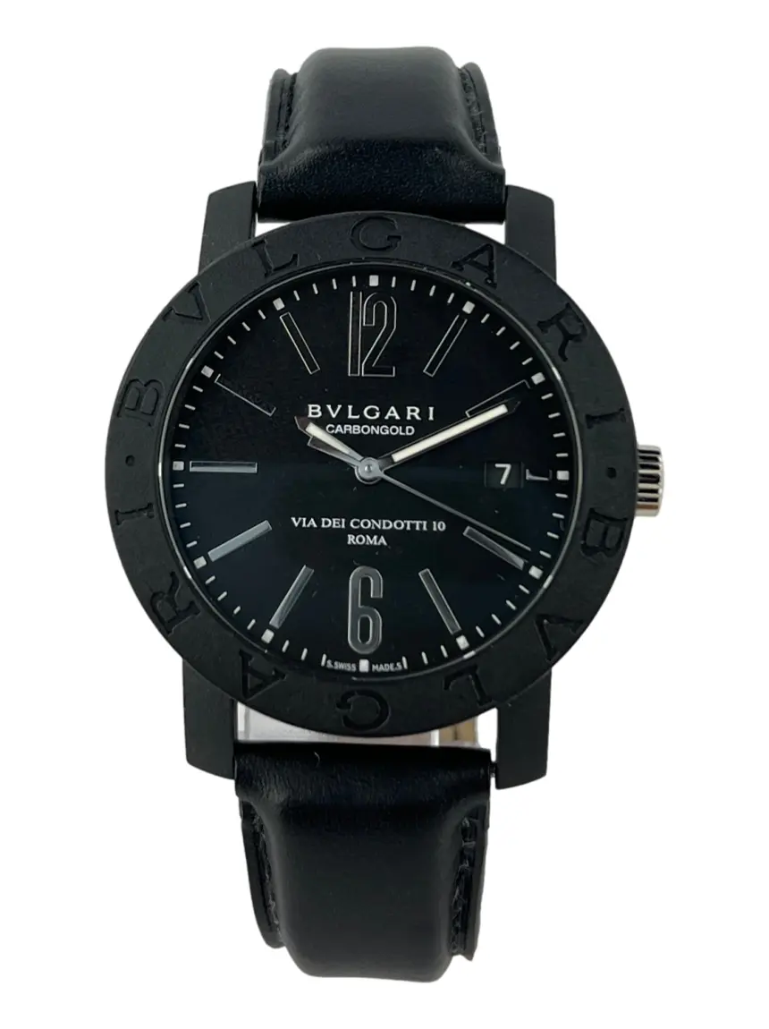 Relógio Bulgari BB40CL Preto - COPN1 Original | Etiqueta Única Relógio Bulgari BB40CL Preto - COPN1 Original | Etiqueta Única