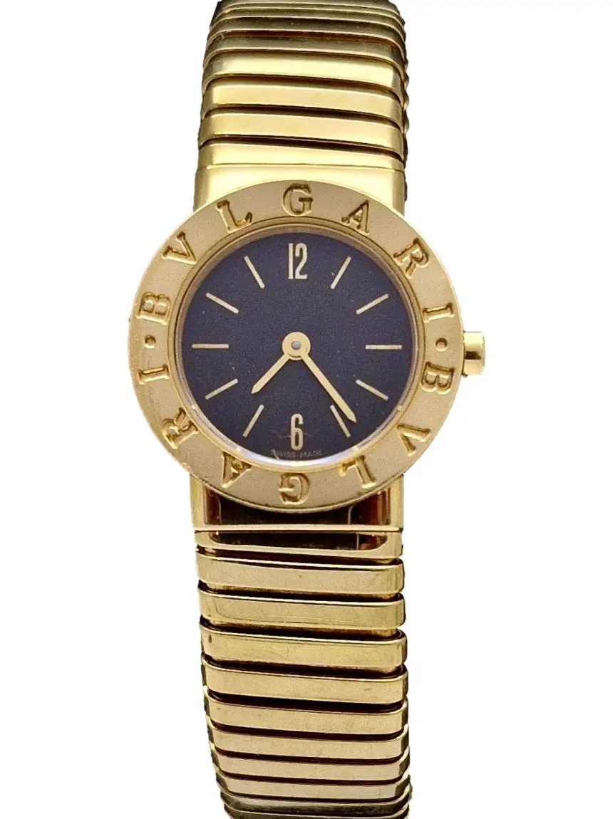Relógio Bulgari Tubogas Ouro Quartz - MGK553 Original | Etiqueta Única