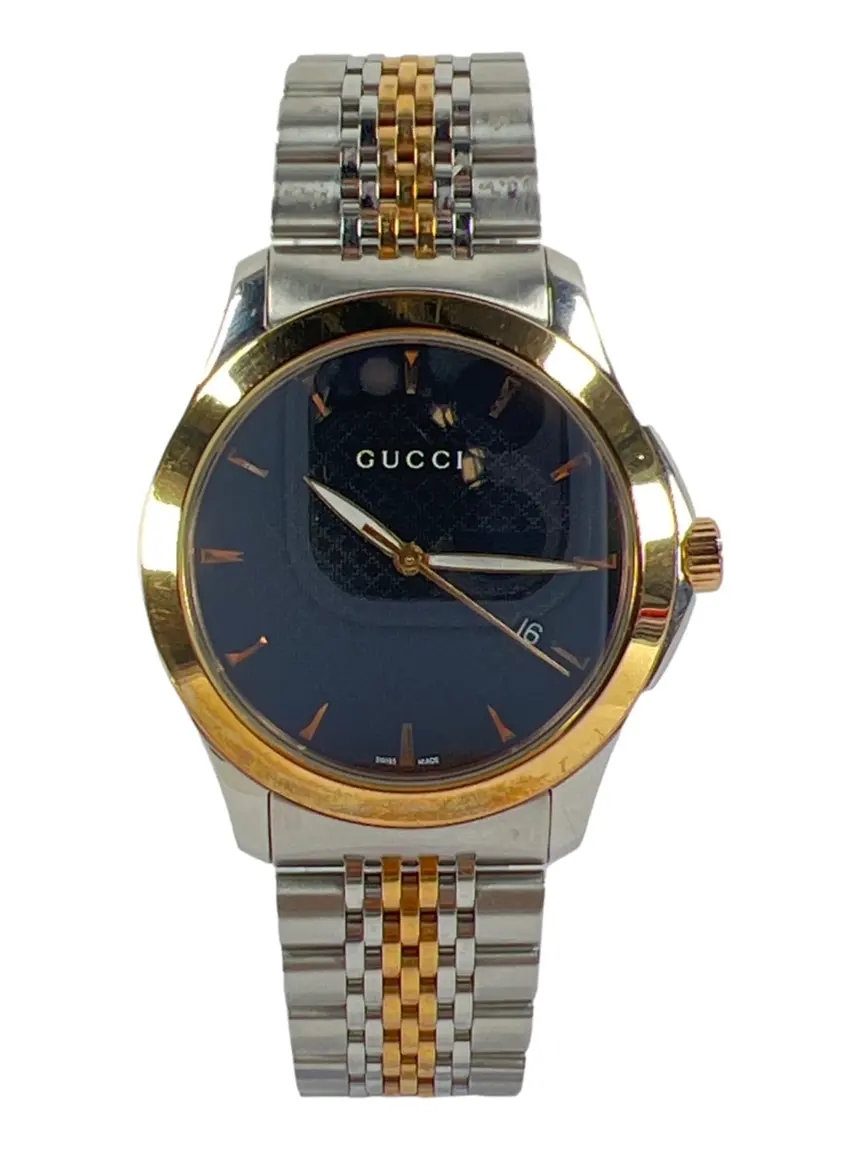 Relógio Gucci Quartzo G-Timeless 38MM Bicolor - AFTX6 Original