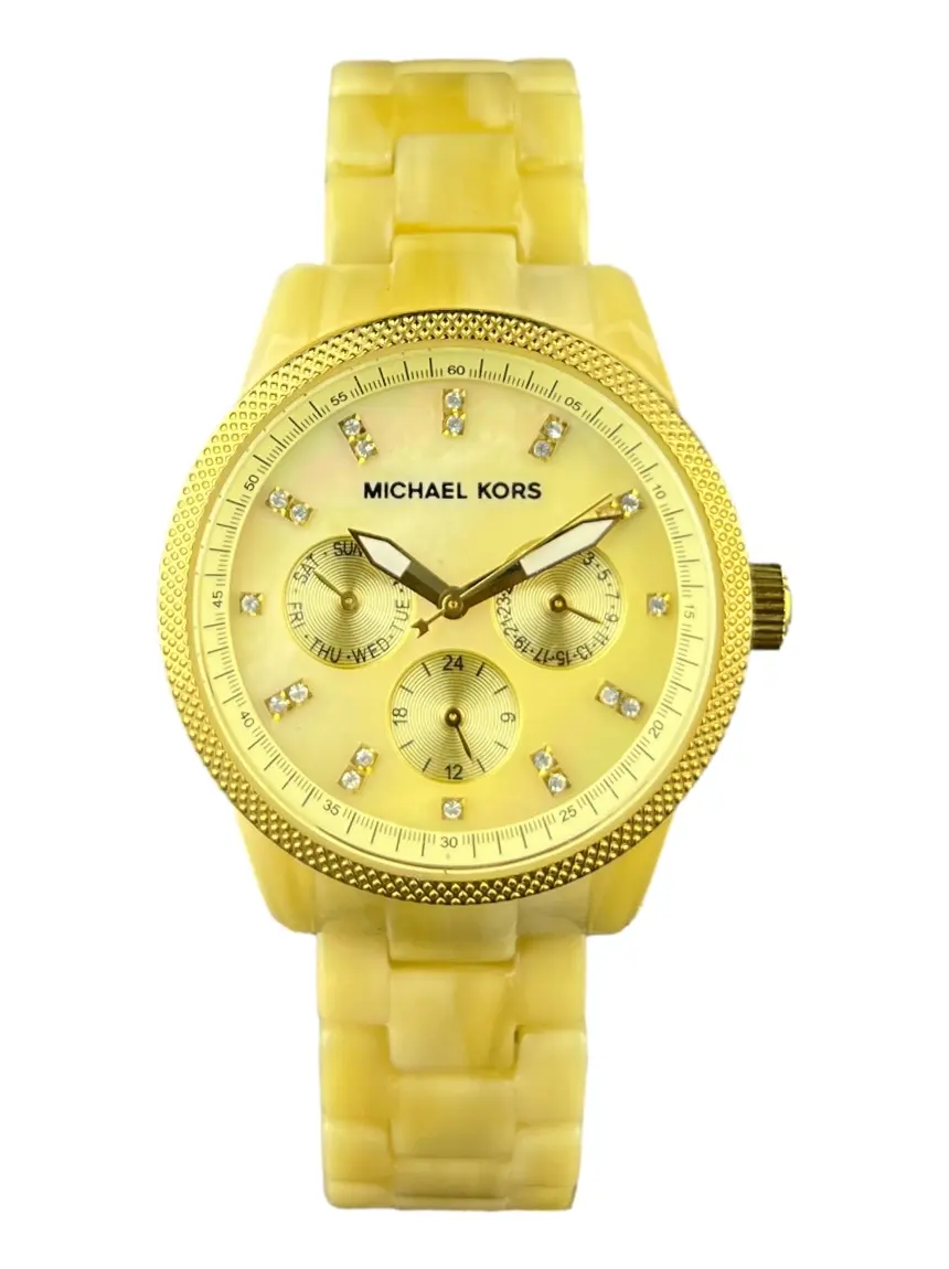 Relogio Michael Kors MK 5039 Bege Original Etiqueta Unica