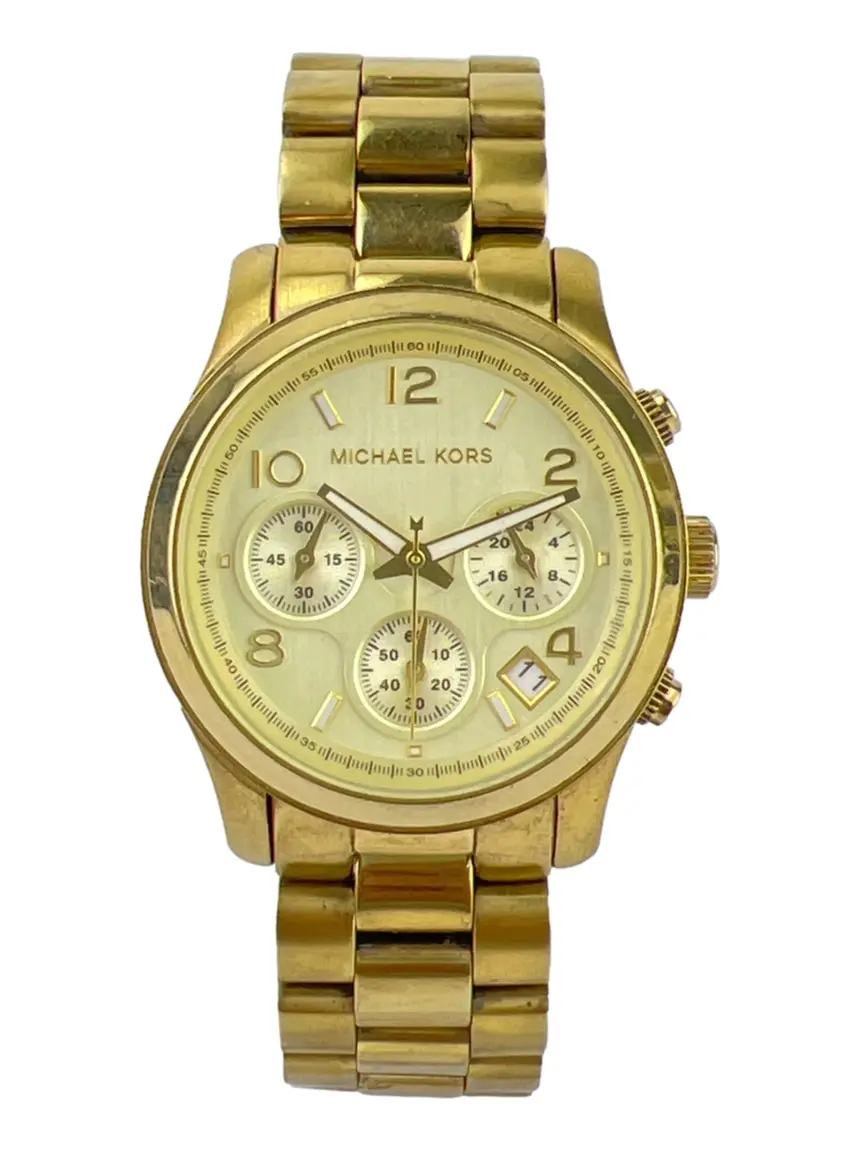 Relogio Michael Kors MK5055 Dourado Original Etiqueta Unica