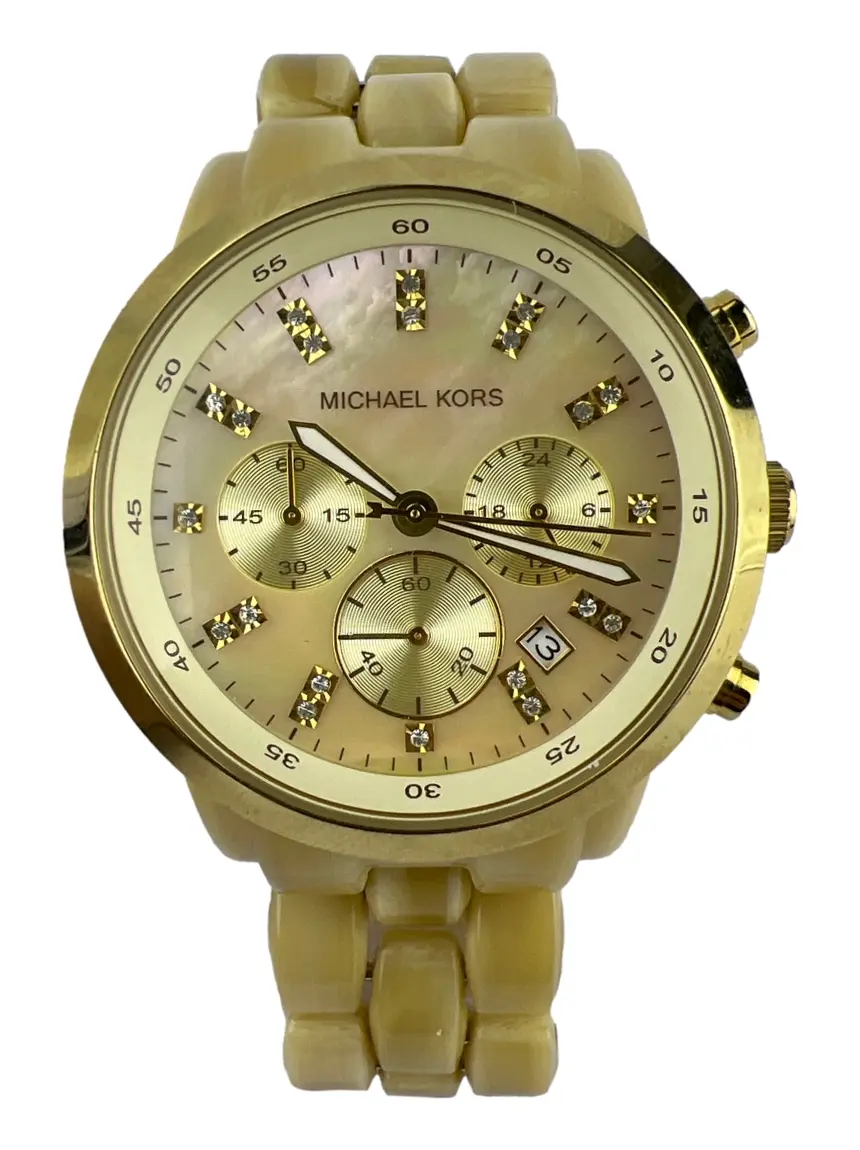 Relógio Michael Kors MK5217 Jet Set Madreperola - CMFI4 Original