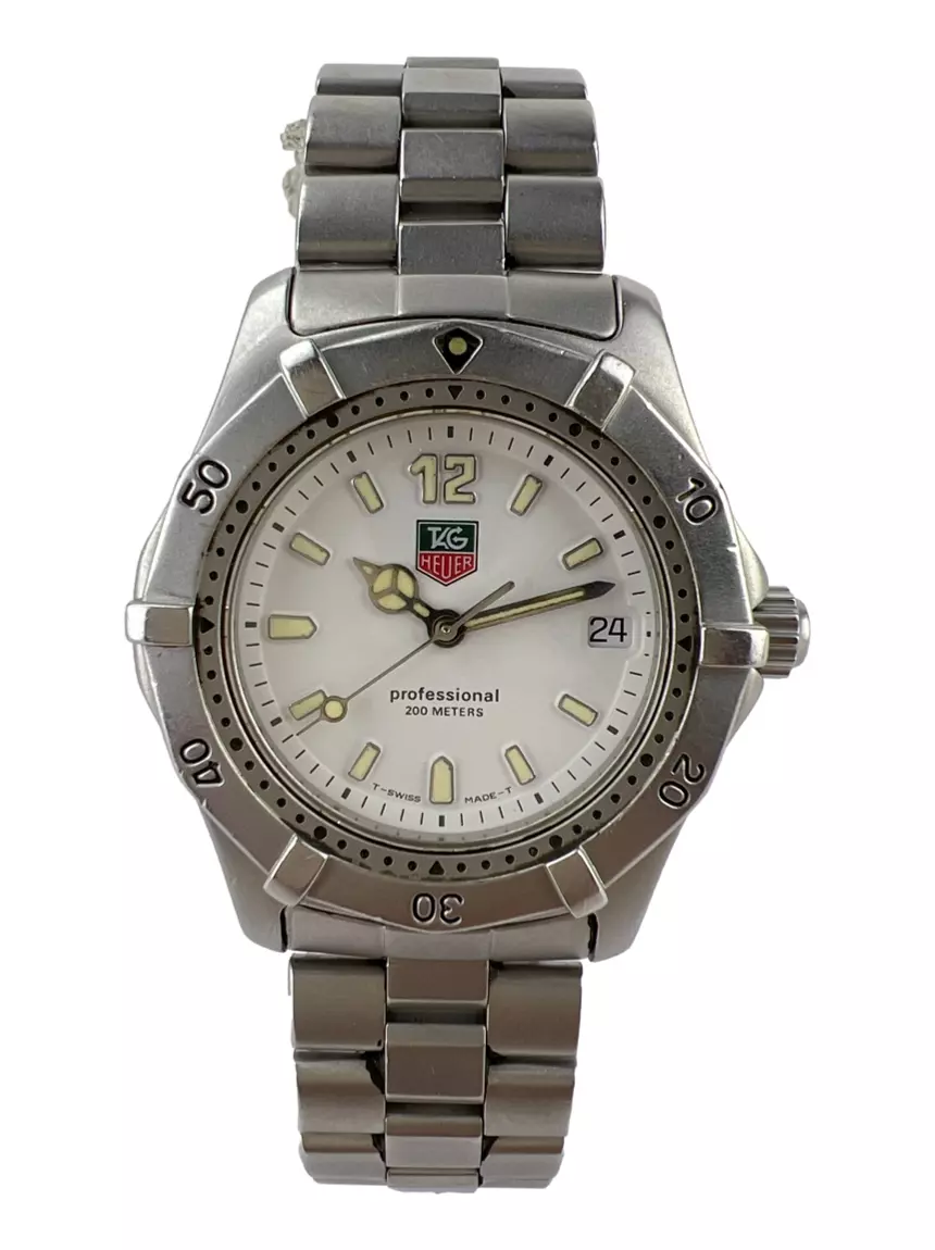 Rel gio Tag Heuer Quartz WK1211 Prateado Original BIOG5