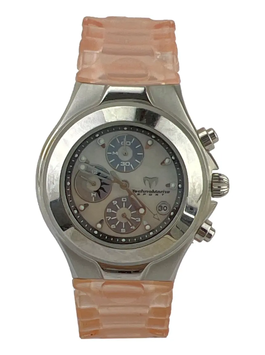 Relógio Technomarine TMCS05 Quartzo Coral - TOU148 Original