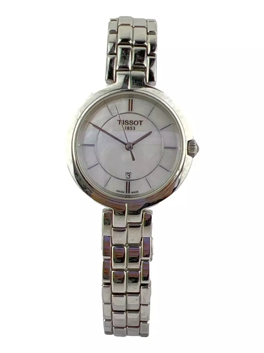 Rel gio Tissot Flamingo Prateado Original ABDN11 Etiqueta nica