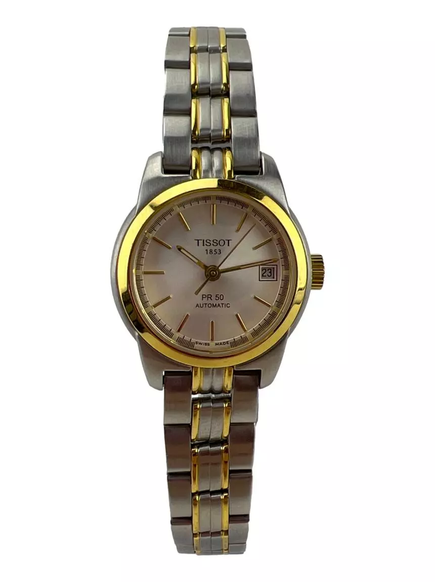 Rel gio Tissot PR50 Prateado Original ACPU33 Etiqueta nica