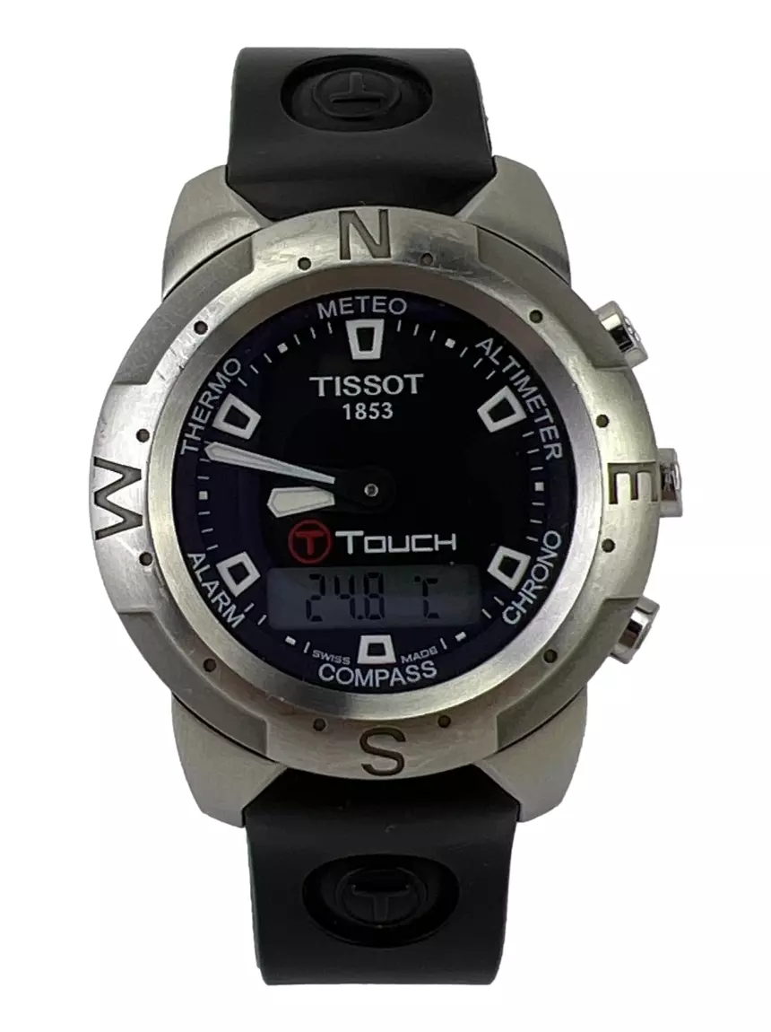 Rel gio Tissot T Touch Preto Original MWV17 Etiqueta nica