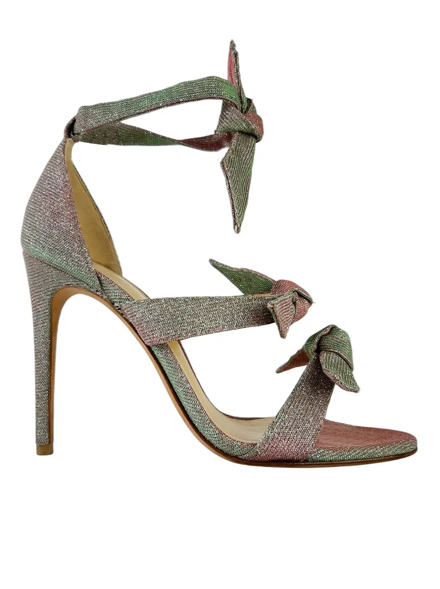 Sandália Alexandre Birman Lolita 100 Metalizada Furta Cor - EAK297