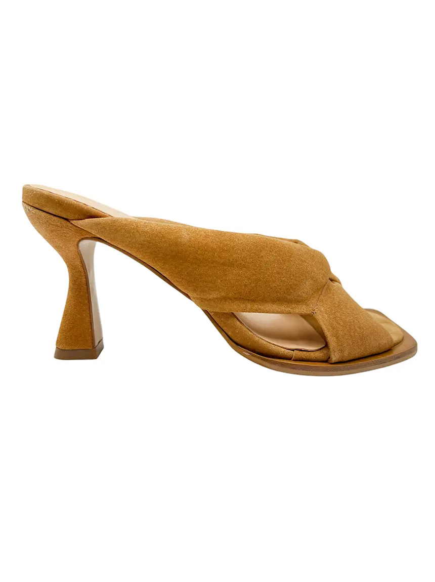 Sandália Luiza Barcelos Camurça Marrom CMVF4 Original Etiqueta