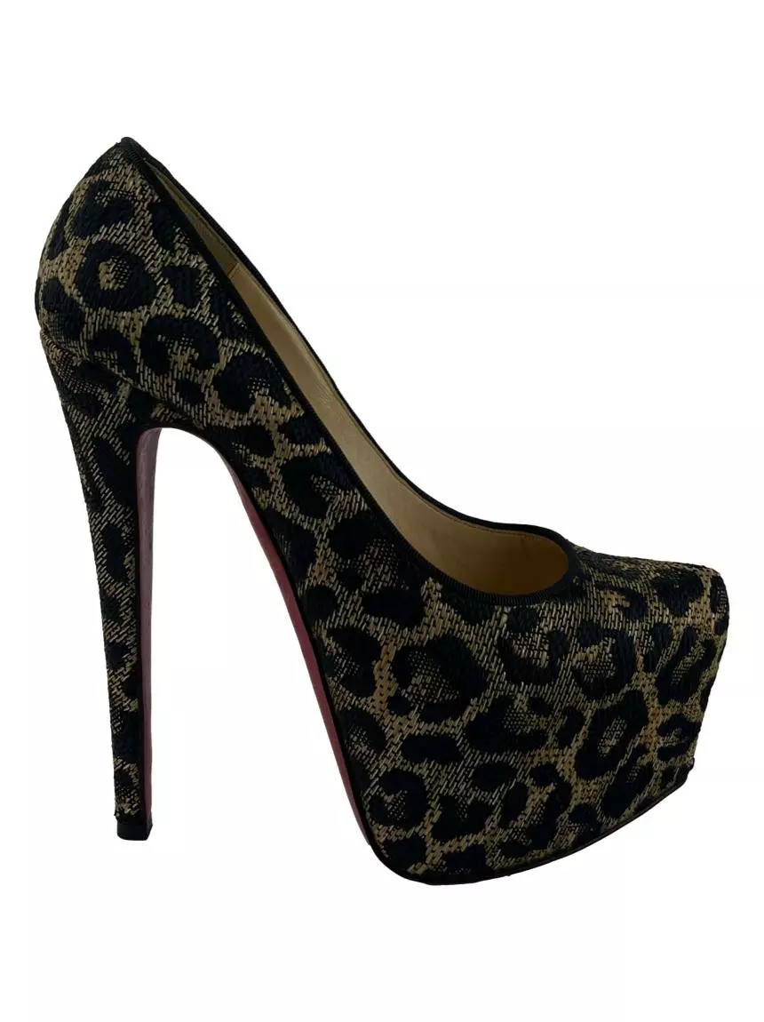 Scarpin Christian Louboutin Daffodile Animal Print - BZNE6