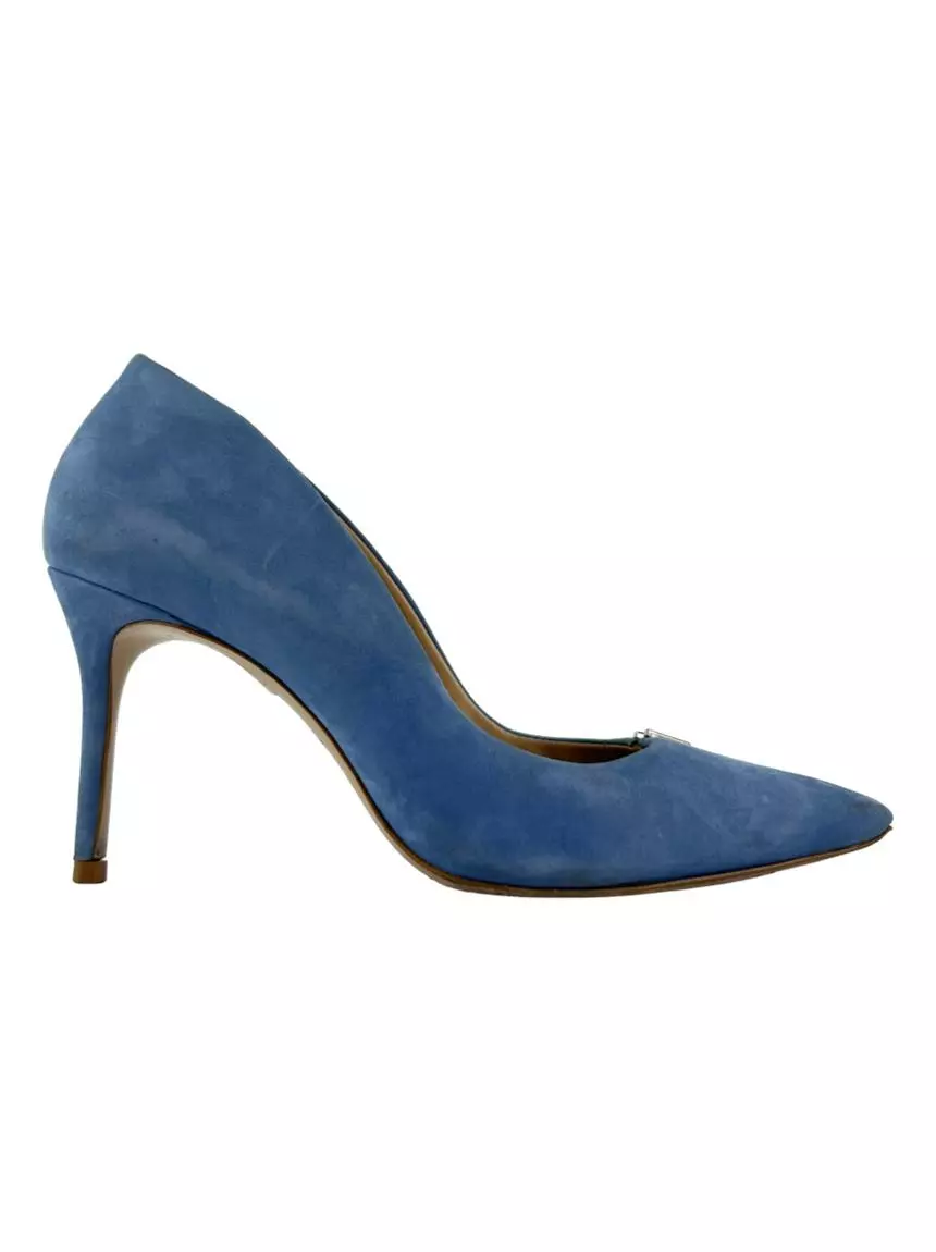 Scarpin azul sale schutz