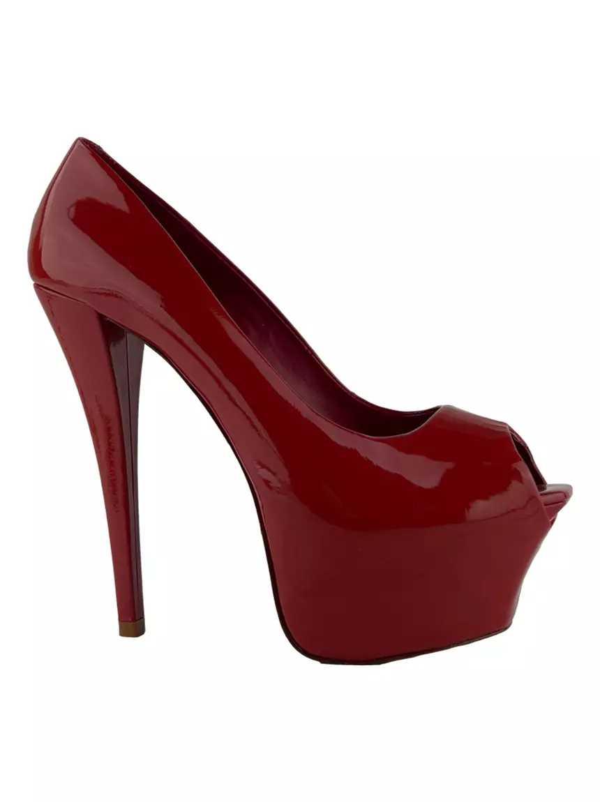 Scarpin sales schutz vermelho