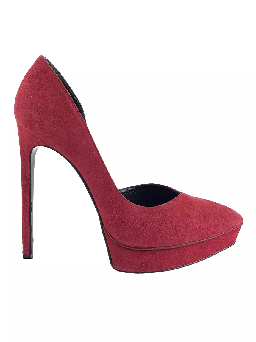 Scarpin dorsay hot sale