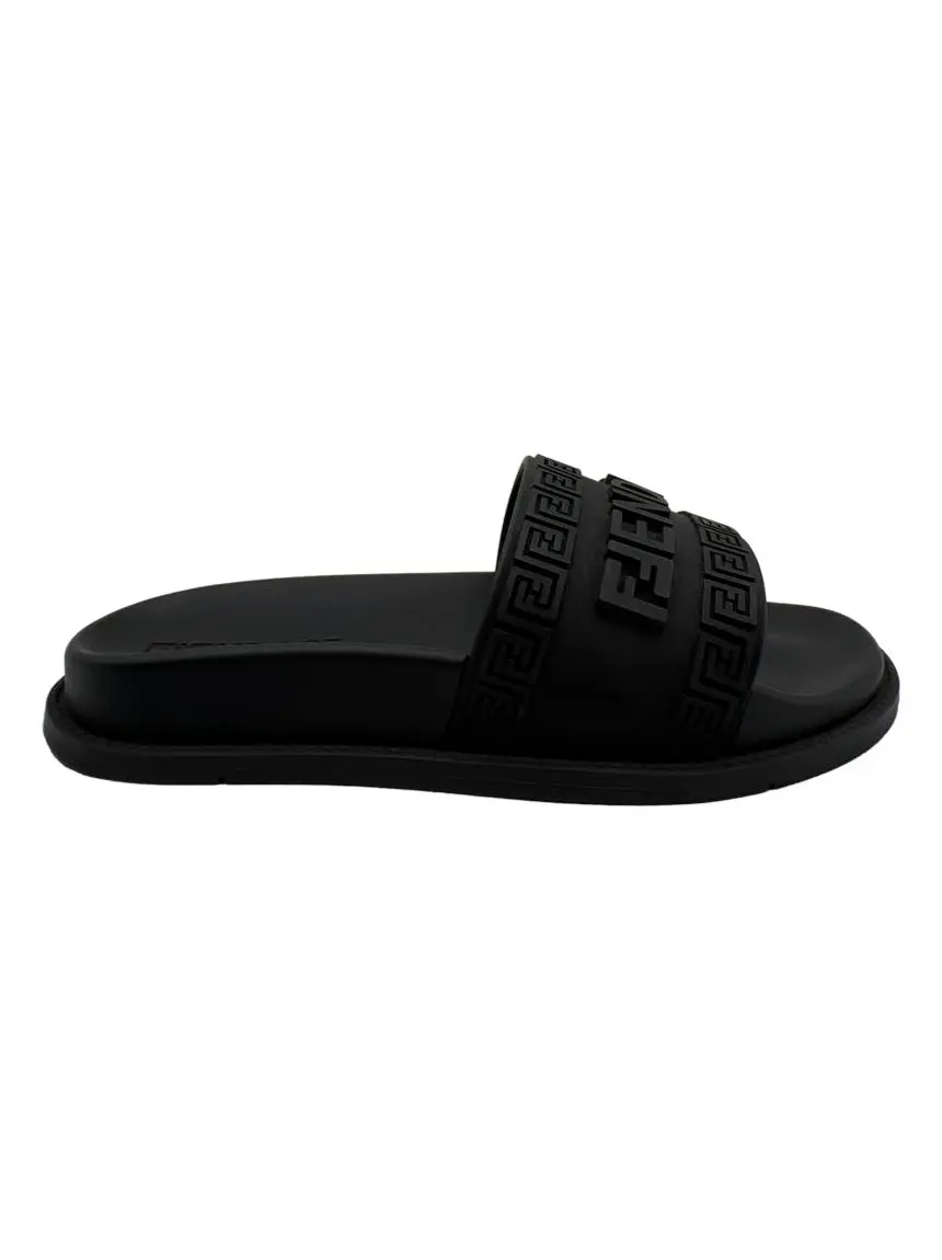Slide Fendi x Versace Fendace Preto - CHUI26 Original | Etiqueta Única