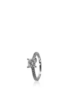 Anel Tiffany & Co Harmony Platina e Diamante - CTZZ1 Original