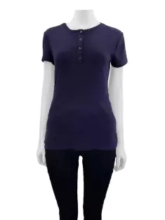 Blusa Prada Tricot Azul Marinho - GWF577 Original | Etiqueta Única
