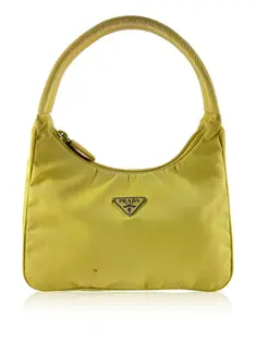 Bolsa Hobo Prada Re-Edition 2000 Mini Re-Nylon Celeste - DEWF6