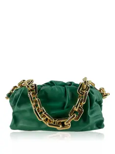 Bolsa Tiracolo Bottega Veneta The Mini Pouch Verde - DAYU6