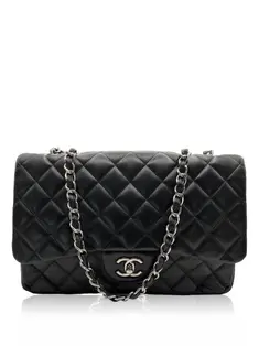 Bolsa Tiracolo Chanel Single Flap Preta - CEEC1 Original