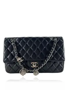 Bolsa Tiracolo Chanel Mademoiselle Lock Flap Preto - ACLU142