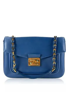 Bolsa Tiracolo Fendi FF 1974 Diagonal Camera Azul - CTZF13