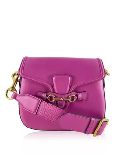 Bolsa Gucci Blind for Love Marmont Medium Velvet Rosa - GKT16