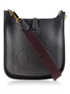Bolsa Tiracolo Hermès Evelyne III Marrom - BZQQ13 Original