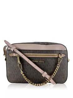 Bolsa Tiracolo Michael Kors Jet Set Mini Monograma - CZIX1