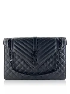 Bolsa Tiracolo Yves Saint Laurent Phone Holder Preta - CFBL1