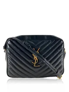 Bolsa Tiracolo Yves Saint Laurent Wallet on Chain Envelope Chevron