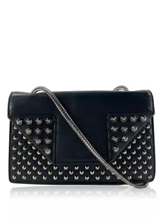 Bolsa Yves Saint Laurent Envelope Chain Wallet Preta - FIR3