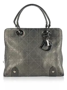 Bolsa Tote Christian Dior Lady Dior My ABCDior Small Cinza - DBJK1
