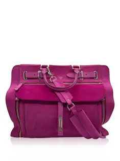Bolsa Fontana Milano 1915 Wight Medium Saddle Hobo Laranja