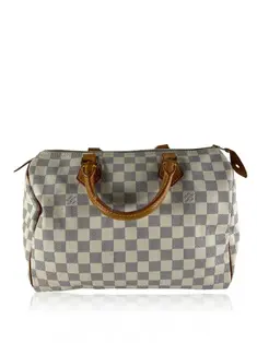 Bolsa Tote Louis Vuitton Speedy 25 Damier Azur - CLWU1 Original