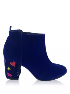 Sapatilha Blue Bird Embossed Azul - HSR371 Original | Etiqueta Única