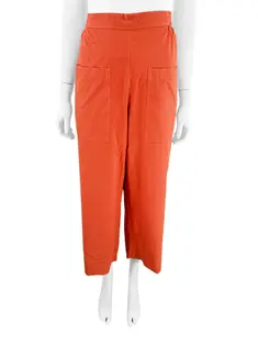 Calça Palm Angels Cropped Laranja - EBA242 Original | Etiqueta Única
