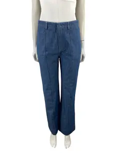 Calça Yves Saint Laurent Mom's Jeans Azul - EHW4 Original