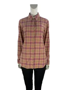 Camisa Burberry Brit Xadrez - BML2 Original | Etiqueta Única