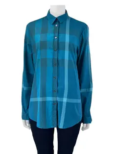 Camisa Burberry Xadrez Bege - CWGX11 Original | Etiqueta Única