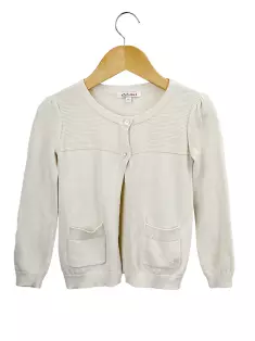 Casaco Le Lis Blanc Petit Moletom Cinza Infantil - RPX287 Original