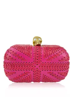 ALEXANDER McQUEEN ビジュー クラッチポーチ Clutches Alexander McQueen Original no Brasil com Preço de Outlet