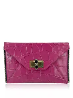Bolsa Diane Von Furstenberg Sutra Mini Duffle Fúcsia - EHU13