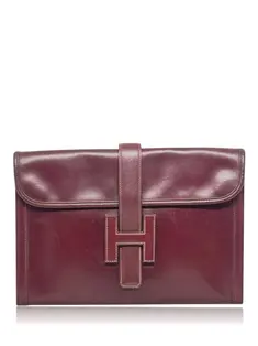 Clutch Hermès Jige Elan Vermelho - BVV1067 Original | Etiqueta Única