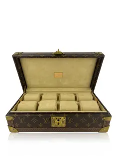 家具・インテリア Louis Vuitton Etui 3 Montre Watch case Case para Relógios Etui 3 Montres Monogram Taurillon Leather LG
