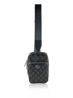 Pochete Gucci Belt Bag Canvas Web Waist Marrom - CBD262 Original