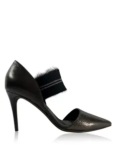 Sandália René Caovilla Multi Transmission Preta - CSC606 Original