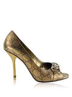 Sandália Gucci Flatform GG Monograma - AFH508 Original | Etiqueta